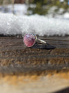 Rose Cut Corundum Ring - Alpine Lily Jewelry & Designs